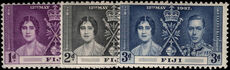 Fiji 1937 Coronation set unmounted mint.