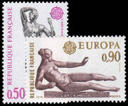 France 1974 Europa statues unmounted mint.