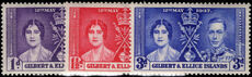 Gilbert & Ellice Islands 1937 Coronation set unmounted mint.