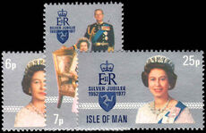 Isle of Man 1977 Silver Jubilee unmounted mint.