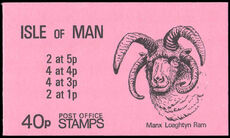 Isle of Man 1980 40p Manx Ram booklet unmounted mint.