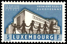 Luxembourg 1960 European School unmounted mint.