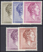 Luxembourg 1960 14th June set unmounted mint.