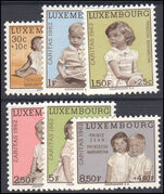 Luxembourg 1962 Caritas unmounted mint.