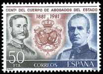 Spain 1981 Century of Public Prosecutor's Office unmounted mint.