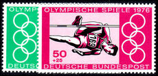 West Germany 1976 Olympics unmounted mint.