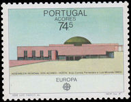 Azores 1987 Europa unmounted mint. Architecture unmounted mint.