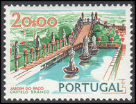 Portugal 1972-81 20E Episcopal Gardens shiny gum unmounted mint.