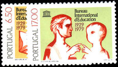 Portugal 1979 50th Anniv of International Bureau of Education unmounted mint.