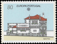 Portugal 1990 Europa. Post Office Buildings unmounted mint.