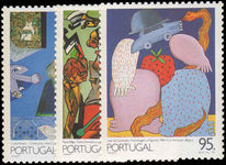 Portugal 1990 20th-Century Portuguese Paintings (6th series) unmounted mint.