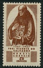 Brazil 1967 Franciscan Brotherhood unmounted mint.