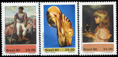 Brazil 1980 Art in Brazilian Museums unmounted mint.