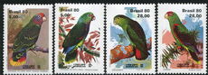 Brazil 1980 Parrots Birds set unmounted mint.