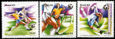 Brazil 1982 World Cup Football unmounted mint.