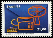 Brazil 1982 Ministry of Communications unmounted mint.
