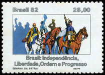 Brazil 1982 Independence Week unmounted mint.