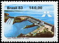 Brazil 1983 Hydro-Electric Dam unmounted mint.