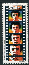 Brazil 1986 Glauber Rocha Film Producer unmounted mint.
