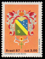 Brazil 1987 Military Club unmounted mint.