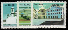 Brazil 1988 Architecture UNESCO Heritage unmounted mint.