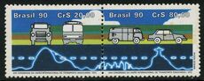 Brazil 1990 Street Traffic Congress unmounted mint.