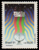 Brazil 1991 Telecom unmounted mint.