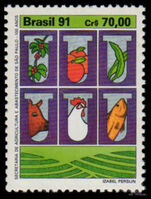 Brazil 1991 Agriculture unmounted mint.
