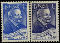 Brazil 1953 Abreu unmounted mint.