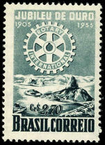 Brazil 1955 Rotary unmounted mint.