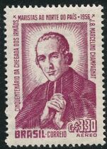 Brazil 1956 Father Marcelino Champagnat unmounted mint.