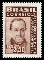 Brazil 1957 Comte unmounted mint.
