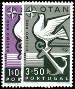 Portugal 1960 10th Anniv of N.A.T.O. unmounted mint.