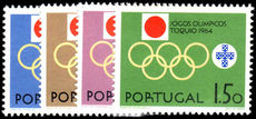 Portugal 1964 Olympic Games Tokyo unmounted mint.