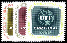 Portugal 1965 Centenary of I.T.U. unmounted mint.