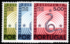 Portugal 1967 6th European Rheumatological Congress unmounted mint.