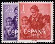 Spain 1960 300th Death Anniv of St. Vincent de Paul unmounted mint.