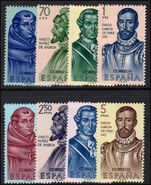 Spain 1963 Explorers and Colonizers of America (3rd series) unmounted mint.