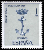 Spain 1966 Naval Week unmounted mint.