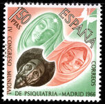 Spain 1966 Psychiatric Congress unmounted mint.