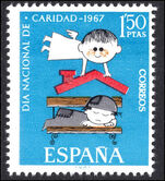 Spain 1967 National Day Caritas unmounted mint.