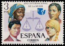 Spain 1975 International Womens Year unmounted mint.