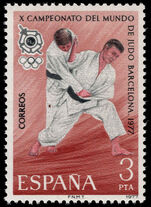 Spain 1977 Judo unmounted mint.