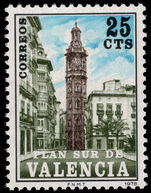 Spain 1978 Valencia Obligatory Tax unmounted mint.