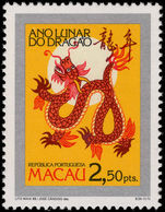 Macau 1988 Year of the Dragon unmounted mint.
