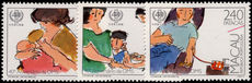 Macau 1988 World Health Organisation unmounted mint.