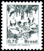 Brazil 1976-79 70c Babacu chestnuts unmounted mint.