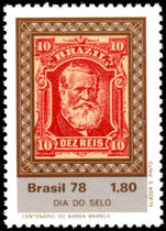 Brazil 1978 Stamp Day unmounted mint.