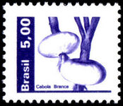 Brazil 1980-85 5cr Onions unmounted mint.