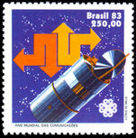 Brazil 1983 Satellite unmounted mint.